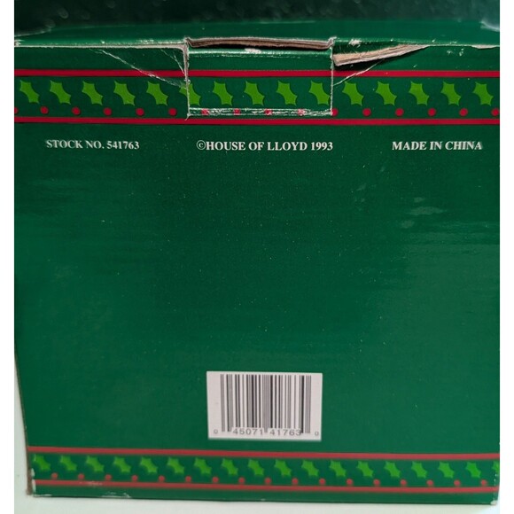 House of Lloyd Christmas Around the World Nativity Glass Ornament & Stand 1993 - Picture 2 of 4